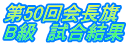 第50回会長旗 B級　試合結果